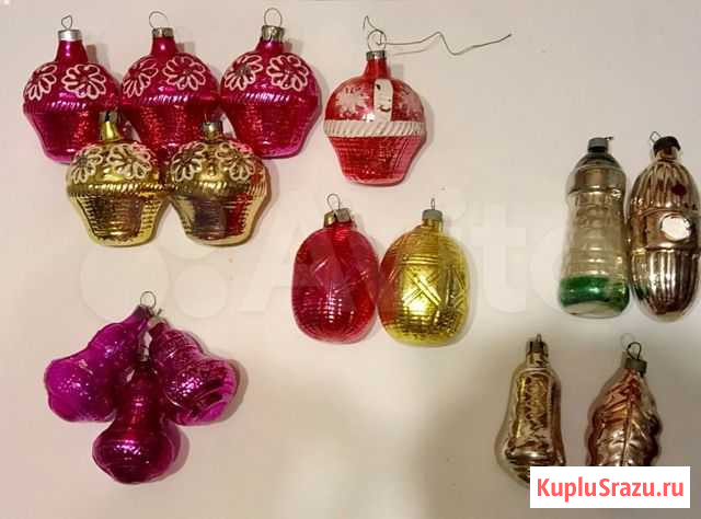Елочные игрушки СССР Уфа - изображение 1
