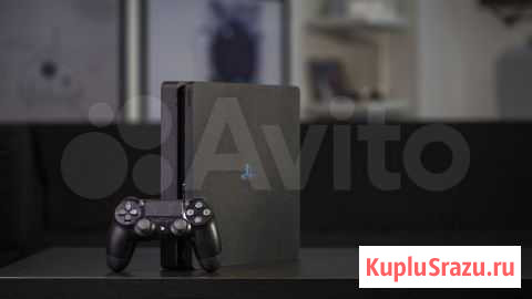Sony PlayStayion 4 Slim 1Tb + более 30 игр Иркутск - изображение 1