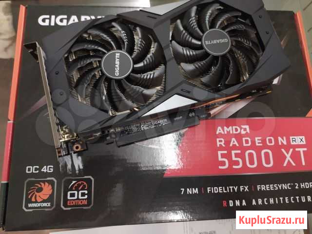 Gigabyte Radeon RX 5500 XT OC 4GB Киров - изображение 1