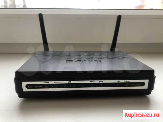 Wi-Fi роутер D-link DSL-2740U Череповец - изображение 1