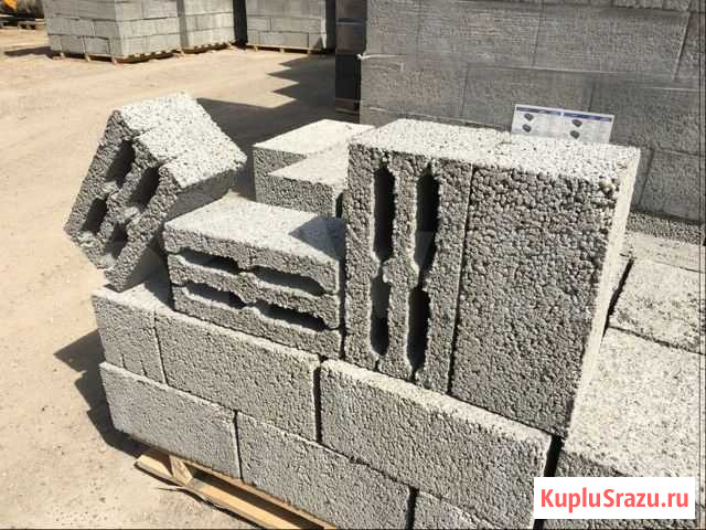 Газоблок, керамзитоблок D850 390х190х188мм Пермь - изображение 1