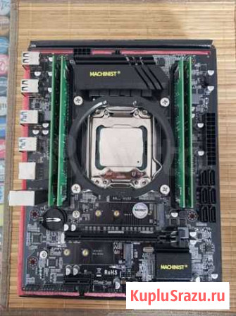 Связка X99v102 mATX LGA2011v3+E5-2630lv3+16gb DDR4 Екатеринбург - изображение 1