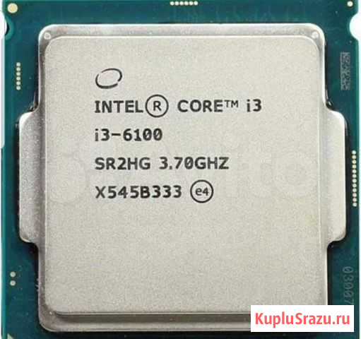 Процессор Intel i3-6100 BOX 3.7 Ghz Тула - изображение 1