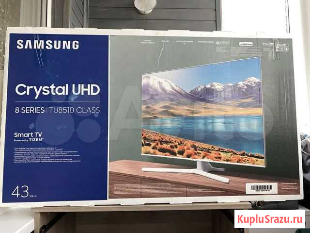 Коробка от телевизора samsung TU8510 43” Москва - изображение 1