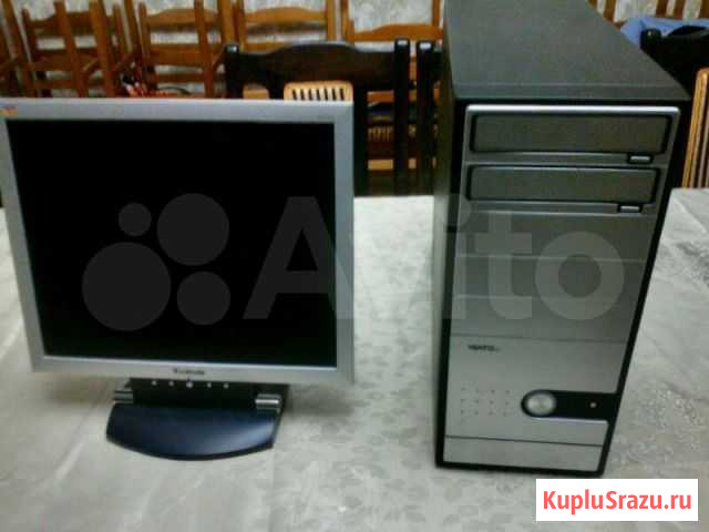 Комплект 2х ядер /2.0 Gb/80Gb\360 W и монитор 17 Астрахань - изображение 1
