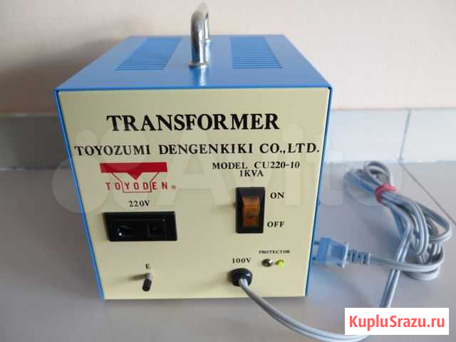 Трансформатор понижающий Toyozumi CU220-10. 1KVA Улан-Удэ - изображение 1
