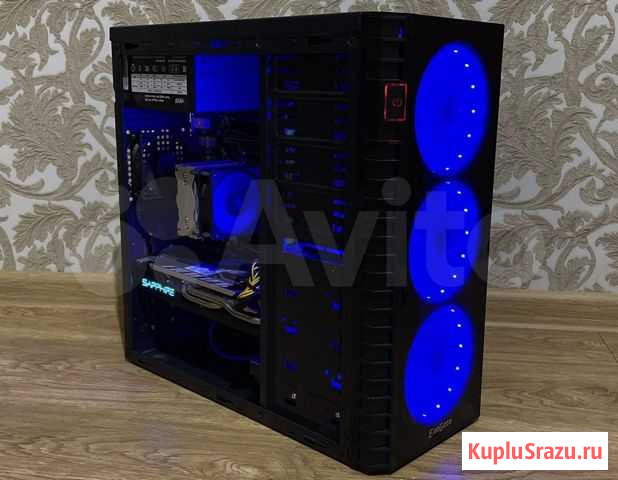 Игровой системный блок/пк/6 ядер/RX 580/16GB/SSD Белгород - изображение 1