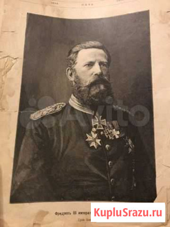 Журнал «Нива» 1888г цена за всё Краснодар - изображение 1