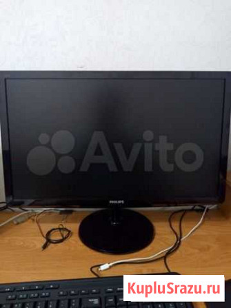 Монитор philips 247E6ldad (00/01) 23.6, черный Михайловск - изображение 1