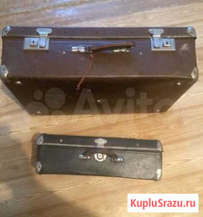 Чемодан антикварный 50-60 годов Томск - изображение 1