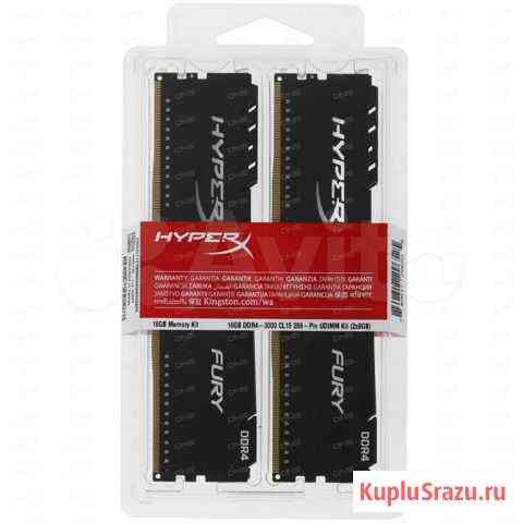 Kingston HyperX fury Black (HX430C15FB3K2/16) 16 Г Бахчисарай