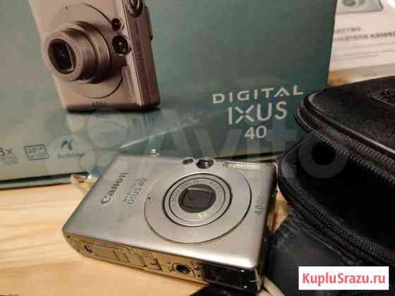 Компактный фотоаппарат Canon ixus 40 Санкт-Петербург
