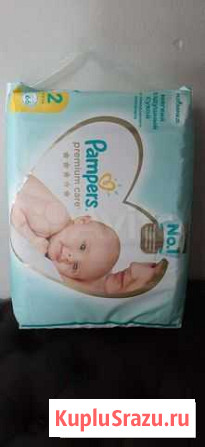 Подгузники Pampers premium care 2 Улан-Удэ - изображение 1