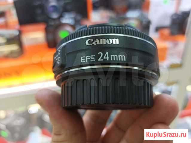 Canon EF-S 24mm f/2.8 STM S№60111 05285 б.у Москва - изображение 1