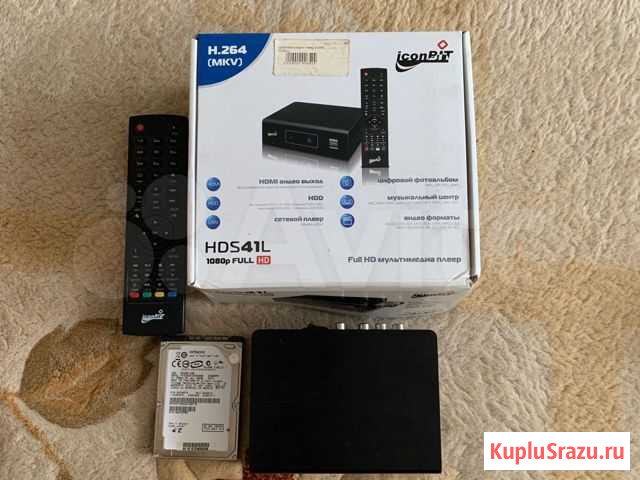 TV приставка iconbit Hds 41l мультимедиа плеер Тула - изображение 1
