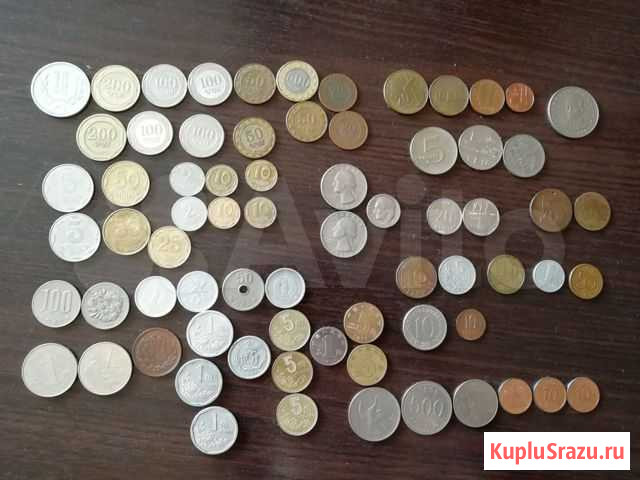 Набор иностранных монет Китай, Япония, Европа Находка - изображение 1