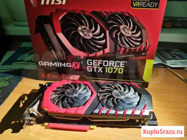 Видеокарта MSI gaming X GTX 1070 8GB Пермь - изображение 1