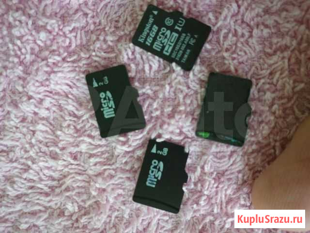 Флешки micro sd на 2 гб 4 гб 8 гб и 16 гб Жигулевск - изображение 1