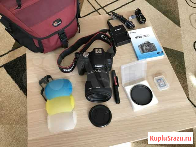 Canon 500D + Sigma 18-200 (+аксессуары) Москва - изображение 1