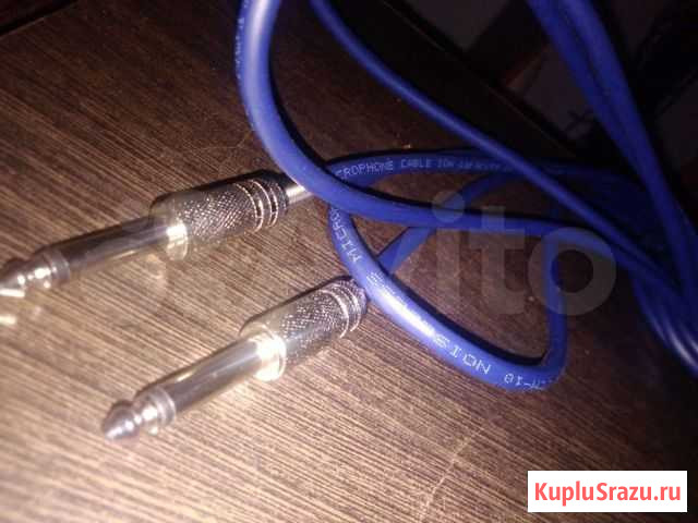 Экран) Кабель джек-джек 4 м провод jack 6.3mm Санкт-Петербург - изображение 1