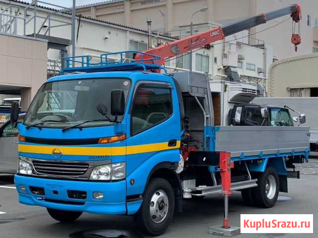 Кран-борт Hino Dutro(300) 2001г Владивосток - изображение 1