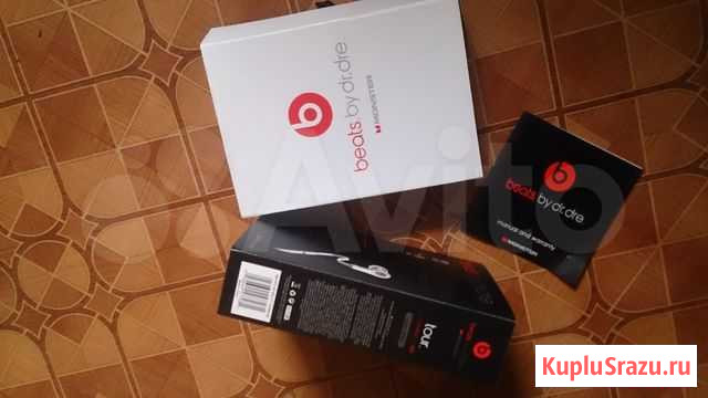 Коробки от оригинальных наушников beats(Бол. и мал Новосибирск - изображение 1