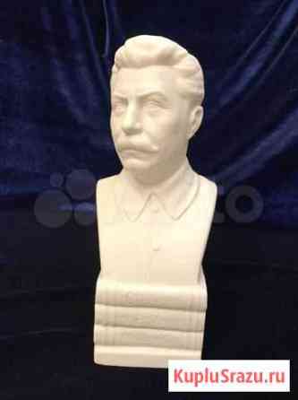 Бюст Сталина.Фарфор.В.Боголюбов.1935 год Челябинск
