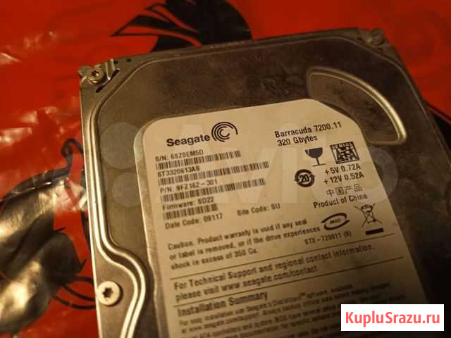 Жёсткий диск seagate ST3320613AS 320GB Санкт-Петербург - изображение 1