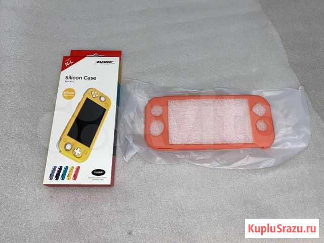 Силиконовый чехол Switch Lite TNS-19073 коралловый Санкт-Петербург - изображение 1