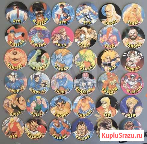 Фишки Street Fighter Vidal полная коллекция Сочи - изображение 1