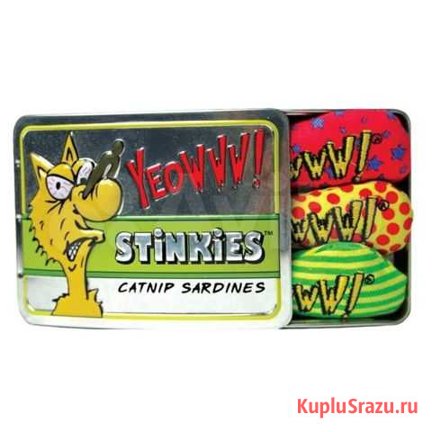 Игрушка для кошек Yeowww Stinkies Catnip Sardines Ростов-на-Дону - изображение 1