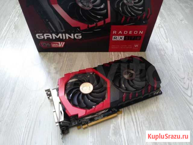 MSI Gaming RX 570 4Gb Уфа - изображение 1