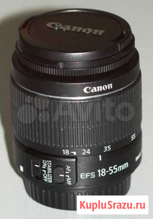 Объектив Canon EF-S 18-55mm F/3.5-5.6 IS II Красноперекопск - изображение 1