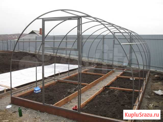 Теплица под сотовый 3х4м каркас рассрочка Иркутск - изображение 1