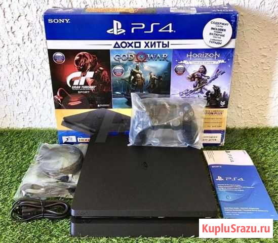 Sony PS4 Slim 1Tb + 30Игр + Подписка PS+ Красноярск - изображение 1