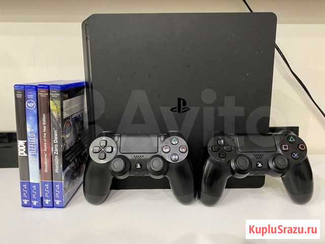 Sony PS4 slim 500гб Сыктывкар - изображение 1