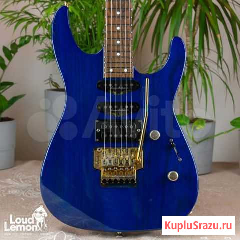Grover Jackson Soloist Transparent Blue 2000 Japan Москва - изображение 1