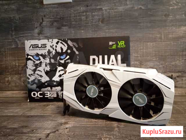 Gtx 1060 3gb Asus dual Липецк - изображение 1