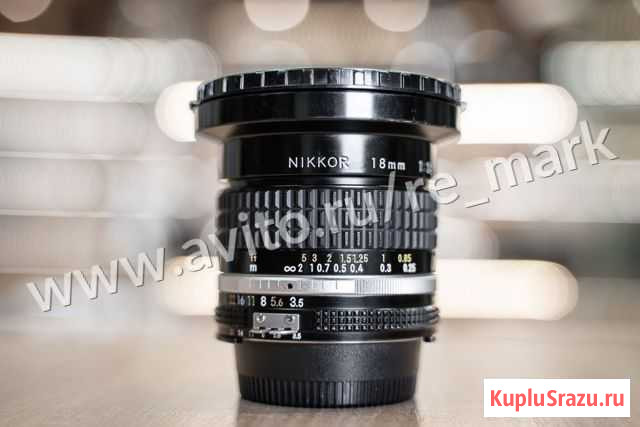 Nikon 18mm f/3.5 Nikkor id6268 Москва - изображение 1