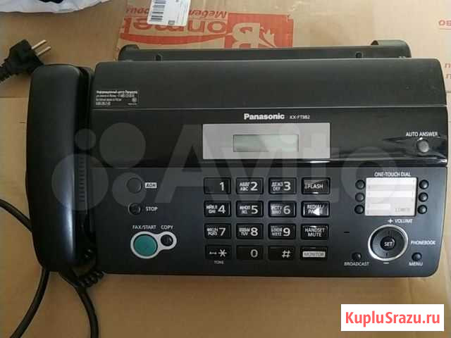 Факс Panasonic kx-ft982 Санкт-Петербург - изображение 1