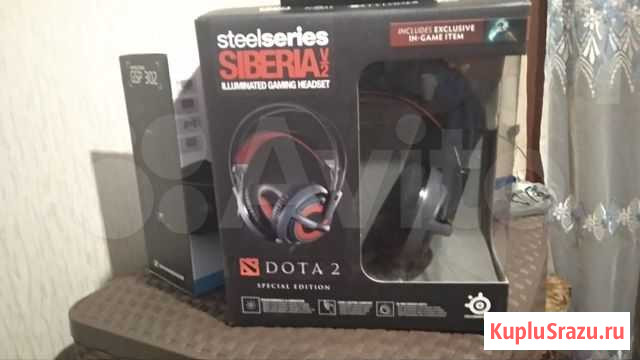 Наушники SteelSeries Siberia v2 Dota 2 Edition Дзержинск - изображение 1