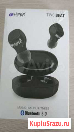 Bluetooth наушники с микрофоном hiper TWS beat Жуков - изображение 1