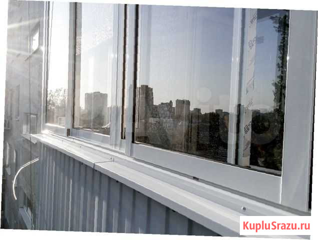 Раздвижные алюминиевые окна Новосибирск - изображение 1