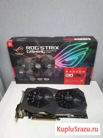 Asus Strix RX 570 8 gb Краснодар - изображение 1