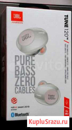 Наушники JBL Tune 120 tws Bluetooth Москва - изображение 1