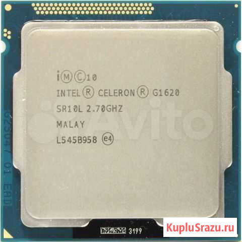 Процессор Intel Celeron G1620, 2700MHz Новосибирск - изображение 1
