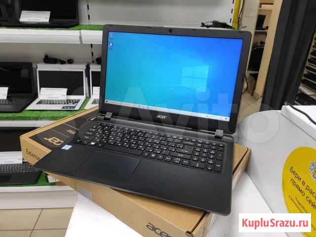 Новый Acer EX2540-39AR i3-6006U 4Gb 128Gb SSD Кемерово - изображение 1