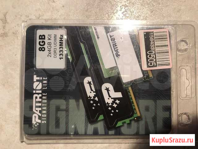 Оперативная память ddr3 8 gb 1333 Киров - изображение 1