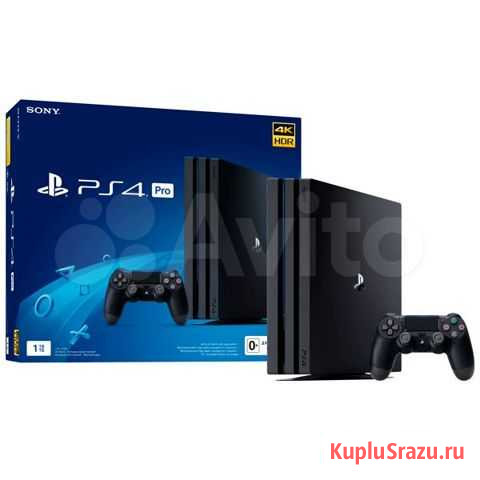 Sony PS4 Pro 1Tb (2 шт.) Элиста - изображение 1