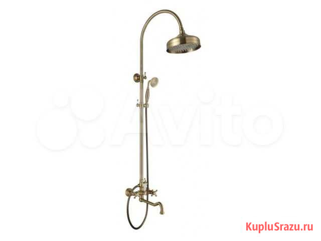 Душевая стойка с изливом Aksy Bagno Lucia бронза Санкт-Петербург - изображение 1
